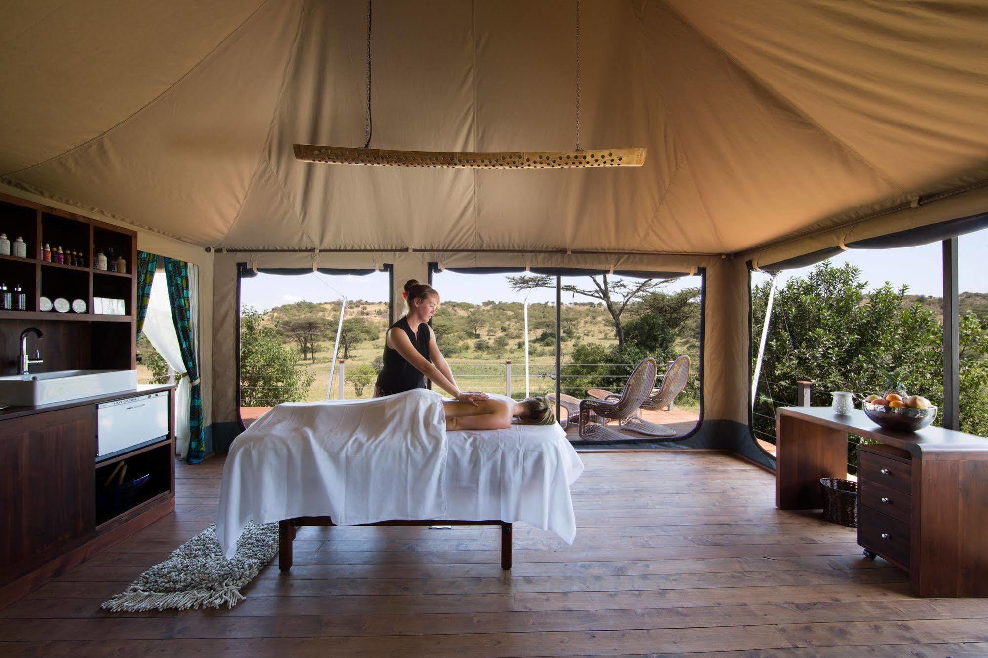 Hotel Mahali Mzuri à Réserve nationale du Masai Mara Extérieur photo