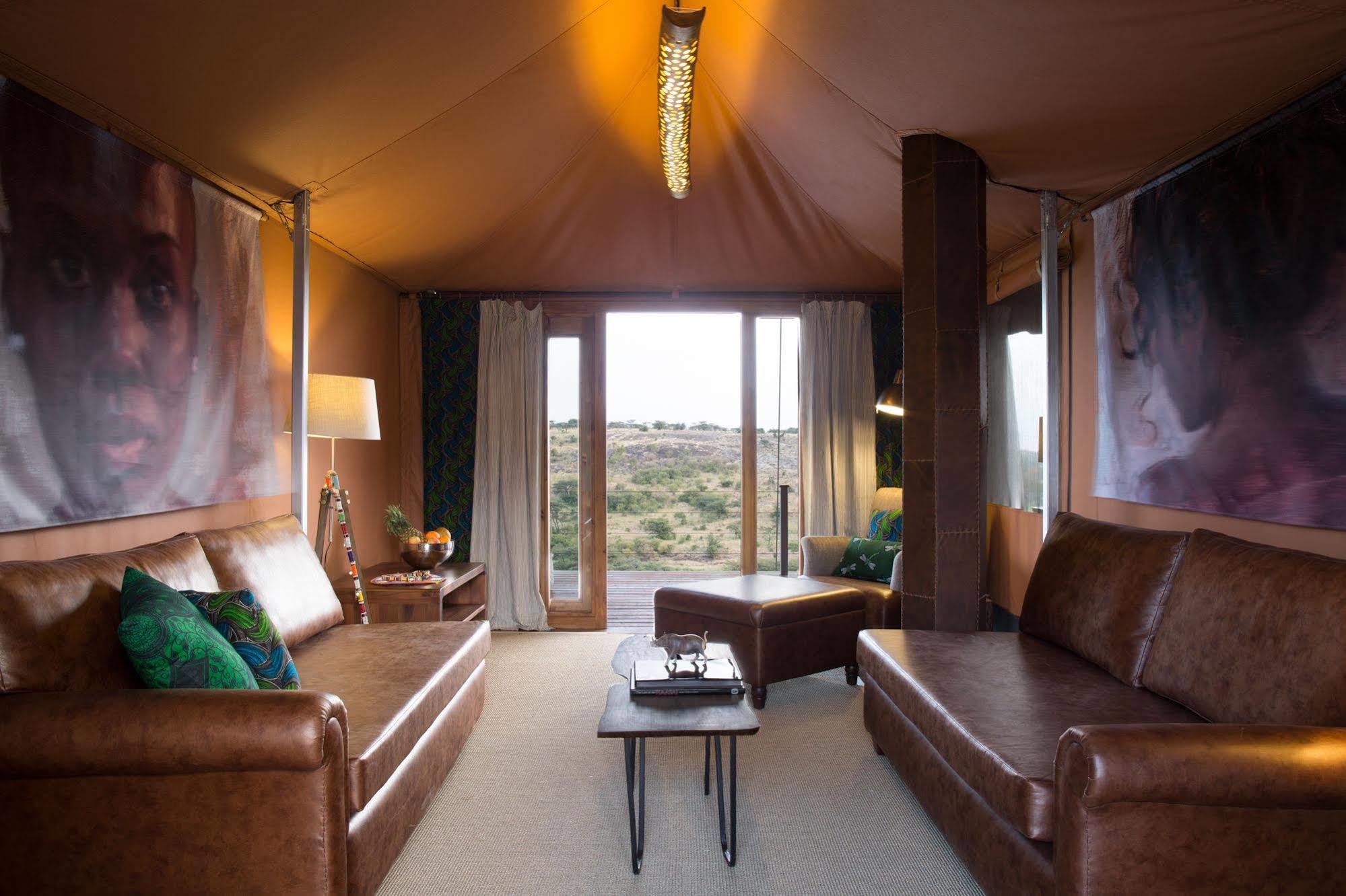 Hotel Mahali Mzuri à Réserve nationale du Masai Mara Extérieur photo